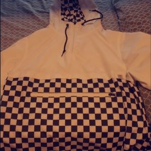 Empyre Transparent White Checkerboard AnorakJacket